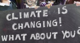 Protest gegen den Klimawandel